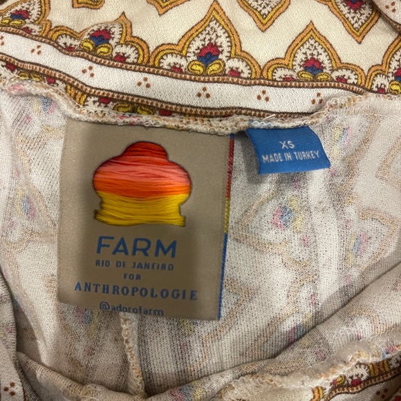 Farm Rio High Rise Wide Leg Pants - Picture 4 of 4